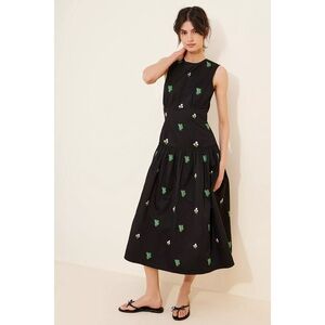 PINNACLE Embroidered Midi Dress